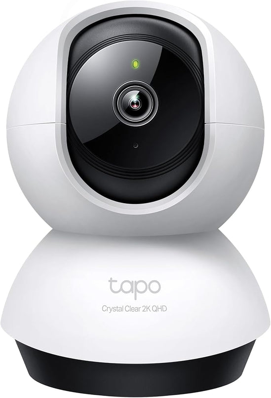 TP-Link Tapo 2K QHD Pan/Tilt Security Camera for Pet Camera, Baby Monitor, Motion Detection, Motion Tracking, 2-Way Audio, Night Vision, Cloud &SD Card Storage, Works w/Alexa & Google Home(Tapo C220) Tapo