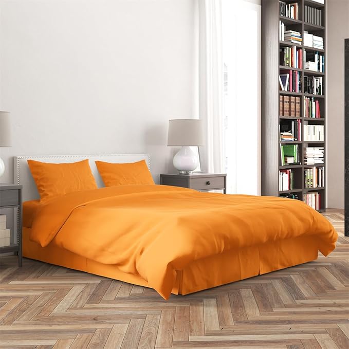 3 Piece Solid Color All Season Bedding Comforter Set Microfiber Soft Lightweight Bedding Set for Kids Teens Adults Room Decor with 1 Comforter and 2 Pillowcases King - LeafyLoom