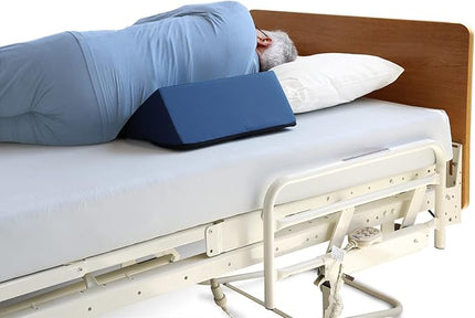 NYOrtho Positioning Wedge Pillow support - Wipe Clean Water Resistant alignment for elderly side sleepers - LeafyLoom