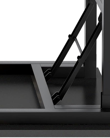 SDHYL Folding Desk, 60inch No Assembly Folding Desks for Small Spaces Sturdy Computer Desk, Functional Home Office Desks, Study Writing Desk Office Table Workstation for Home Office, Black - LeafyLoom