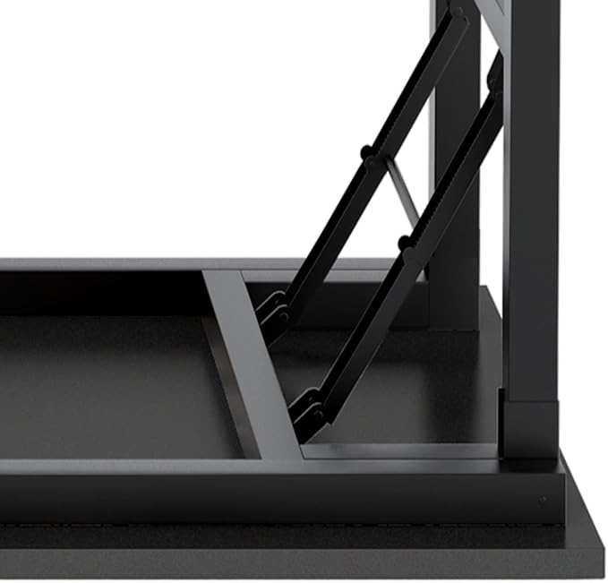 SDHYL Folding Desk, 60inch No Assembly Folding Desks for Small Spaces Sturdy Computer Desk, Functional Home Office Desks, Study Writing Desk Office Table Workstation for Home Office, Black - LeafyLoom