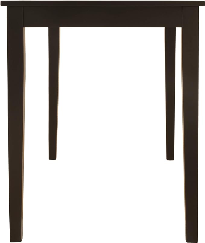 Signature Design by Ashley Kimonte Rectangular Dining Room Table, Black - LeafyLoom