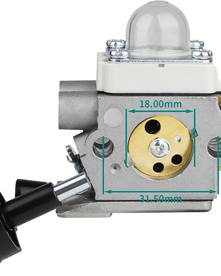 BG56 Carburetor for Stihl BG56C BG56 Leaf Blower Replace for Zama C1M-S260B, 4241-120-0615 Carburetor with 42141201800 Air Filter Parts - LeafyLoom