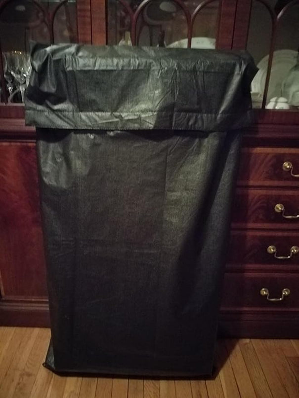 Table Leaf Storage Bag Padded, Heavy Duty Dining Table Leaf Bag, 51 x 24in Extra Thick Flannel Backing Interior/Exterior Dining Table Cover, Scratch Resistant, Fit 50 × 20in Table Leaves - LeafyLoom