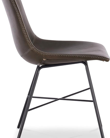 Poly and Bark Paxton Dining Chair, Set of 2 Brown - LeafyLoom