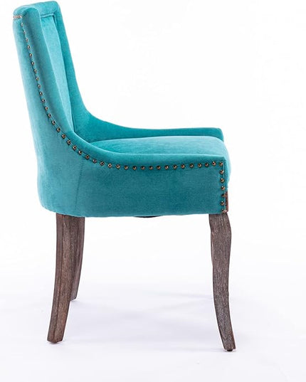 NicBex Haerin-SD-00085-LWJ Dining Chairs, 22.8"x20.8"x35.4", Blue - LeafyLoom