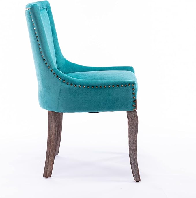 NicBex Haerin-SD-00085-LWJ Dining Chairs, 22.8"x20.8"x35.4", Blue - LeafyLoom