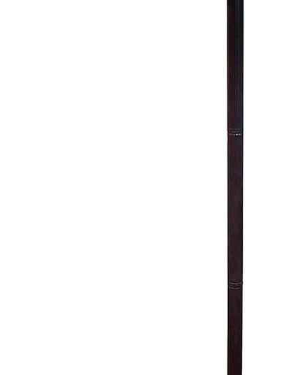 Amora Tiffany Style Floor Lamp Arched Adjustable 62" Tall Stained Glass Red Yellow Green Dragonfly Antique Vintage Light Decor Bedroom Living Room Reading Gift AM079FL10B Lighting - LeafyLoom