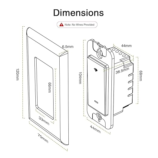 GHome Smart Switch,Smart Wi-Fi Light Switch Compatible with Alexa and Google Assistant 2.4Ghz, Single-Pole,Neutral Wire Required,UL Certified,Remote/Voice Control, No Hub Required (3 Pack) GhomeSmart