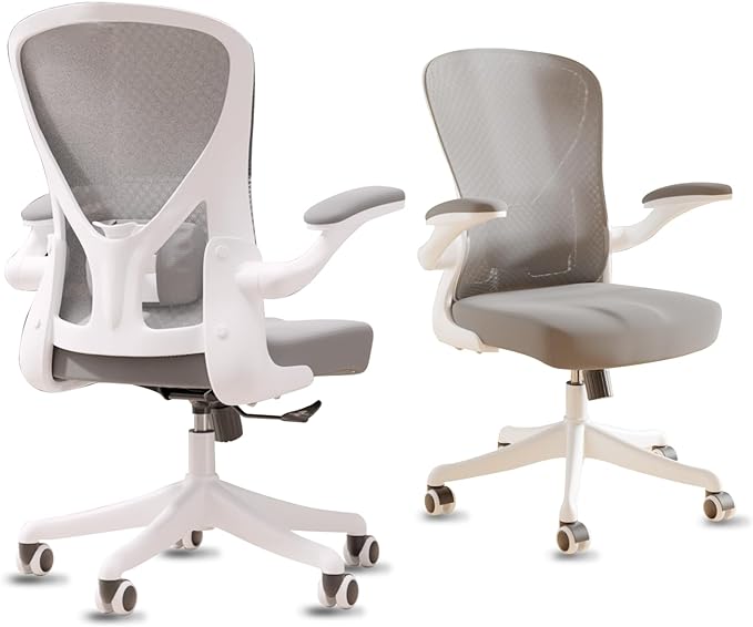 Home Desk Chair Ergonomic Chair Study Chair Computer Chair Desk Chair Lumbar Support Office Chair Heavy Duty Office Chair - LeafyLoom