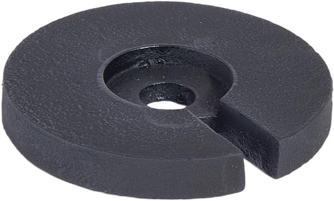 B&P Lamp® 4 Inch Diameter Cast Iron Loader for Table Lamp Counterweight - 1.45 pounds - LeafyLoom