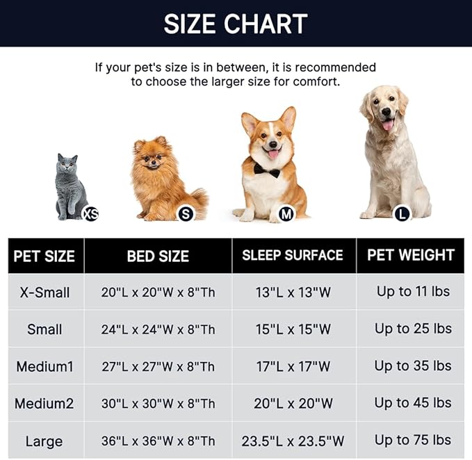 WESTERN HOME WH Calming Dog Bed & Cat Bed, Anti-Anxiety Donut Dog Cuddler Bed, Warming Cozy Soft Dog Round Bed, Fluffy Faux Fur Plush Dog Cat Cushion Bed for Small Medium Dogs and Cats WESTERNHOME