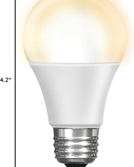 Feit Electric Smart Light Bulbs, 2.4 Ghz WiFi Light Bulbs, No Hub Needed, Works with Alexa and Google, Dimmable 60 Watt = LED 9W, OM60/927CA/AG/3, 2700K Soft White, 3 Pack FeitElectricCompany