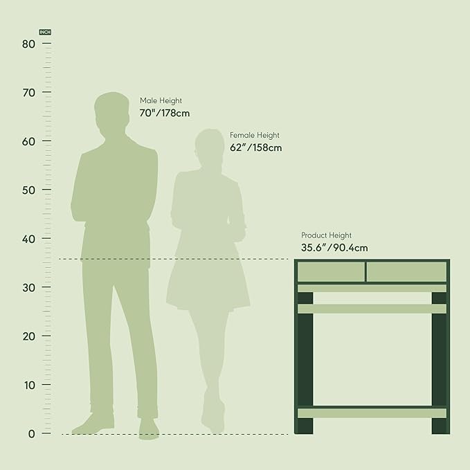 Furinno Simplistic A Frame Computer Desk, Regular, White - LeafyLoom
