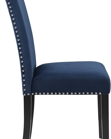 NicBex Haerin-SD-00164-LWJ Dining Chairs, 19"x22.6"x38.3", Blue - LeafyLoom