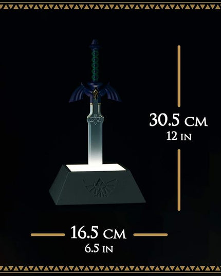Paladone The Legend of Zelda Master Sword Light Collectible Zelda Decor and Night Light - LeafyLoom