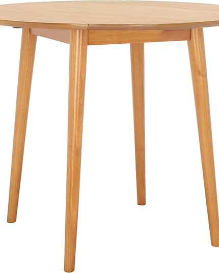 Safavieh Home Collection DTB1401 Table, Light Oak - LeafyLoom