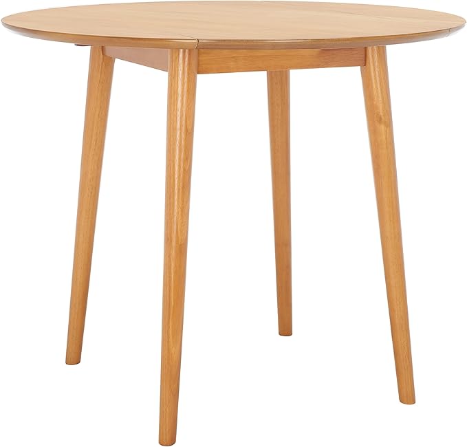 Safavieh Home Collection DTB1401 Table, Light Oak - LeafyLoom