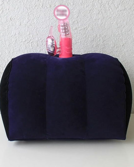 Inflatable Breads Pillow, Bed Wedges & Body Positioners Pillow, Traveling Pillow, Body Position Cushion, Rocking Pillow, Surface Flocking for Sleeping Traveling Yoga (G-Shape) - LeafyLoom