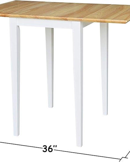 International Concepts Drop Leaf Dropleaf Table - LeafyLoom
