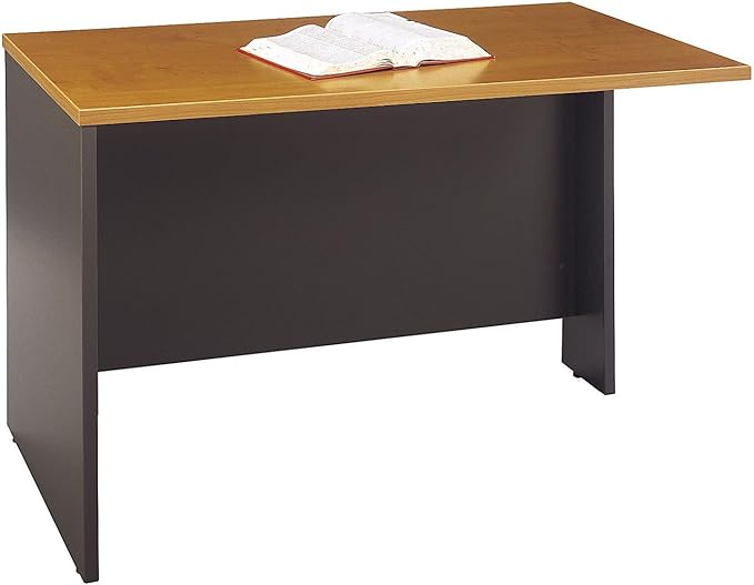 Bush Business Furniture Series C Collection 48W Return Bridge in Natural Cherry - LeafyLoom