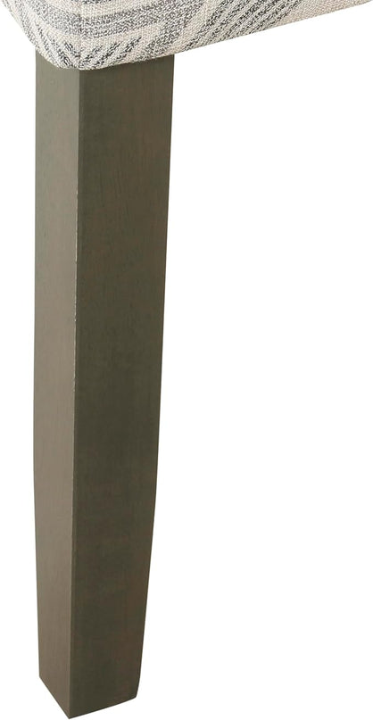 HomePop Classic Parsons Dining Chairs, Pack of 2, Charcoal - LeafyLoom