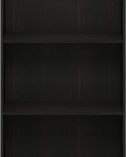 Furinno Basic 3-Tier Bookcase Storage Shelves, Espresso - LeafyLoom
