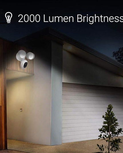 EZVIZ Floodlight Security Camera WiFi 1080P, Motion-Activated Enhanced with PIR&H265, Floodlight&Siren Alarm, Starlight Color Night Vision, Two-Way Audio, Weather Proof (LC1C) EZVIZ