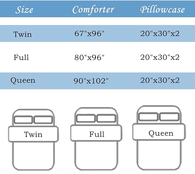 Butterfly Comforter Set for Kids Teens Girls Women,Daisy Kids Comforter,1 Comforter with 2 Pillowcase, Microfiber 3 Piece Bedding Set,for All Seasons(Purple，Queen Size) - LeafyLoom