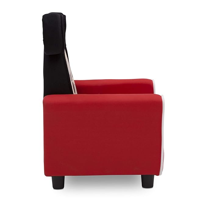 Delta Children Figural Upholstered Kids Chair, Wood ,Disney Mickey Mouse - LeafyLoom
