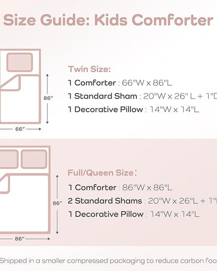 Mi Zone Kids Full Comforter Set, Celestial Metallic Comforter Set Starry Sky, Moon & Sun Comforters, All Seasons Lightweight & Fluffy Comforter Bed Set, 2 Shams, Celia, Full/Queen, Blush/Gold 4 Piece - LeafyLoom
