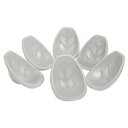 ECR4Kids Leaf Floor Seat, Rocker Chair, Light Grey, 6-Piece - LeafyLoom