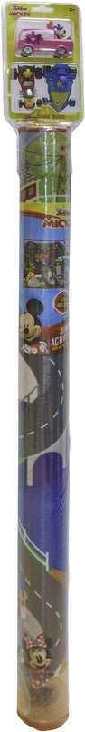 Gertmenian Disney Mickey Mouse Interactive Kids’ Rug Set | Includes 3x Cars feat. Donald, Daisy, and Minnie | Suitable for Classroom, Nursery, Bedroom, or Play Area | 40x54in Medium, 32503 - LeafyLoom
