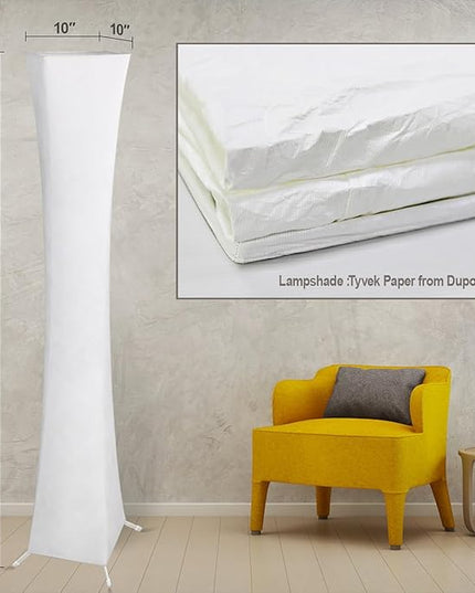 Floor Lamp, RGB Color Changing Led Smart Lamp, Music Sync, APP Remote Control, 62'' Standing Lamp for Living Room Bedroom Game Room - LeafyLoom