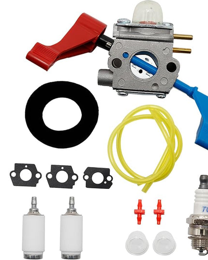 C1U-W12A Carburetor with Air Filter Repower Kit Replacement for Poulan FL1500 FL1500LE Leaf Blower C1U-W12B 530071629 - LeafyLoom