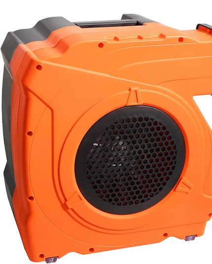 VEVOR Inflatable Blower, 1100W, 1.5 & 1.7 HP Bounce House Blower, Pump Commercial Air Blower for Inflatables, 3100 RPM Bouncy Castle Electric Fan for Bounce House, Waterslides - LeafyLoom