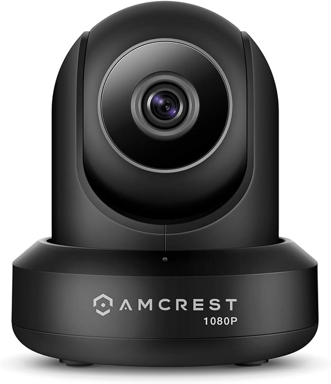 Amcrest ProHD 1080P WiFi 2MP (1920TVL) Indoor Pan/Tilt Security Wireless IP Camera IP2M-841B (Black) Amcrest