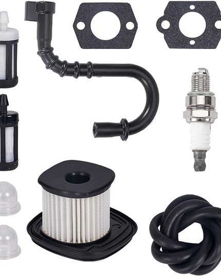 BG86 Carburetor for Stihl SH86 SH86C BG86 BG86CE BG86Z BG86CEZ Leaf Blower Carb Replace ZAMA C1M-S261B C1M-S261C 4241-120-0616 4241-120-0607 with Air Filter Fuel Line Hose Kit - LeafyLoom