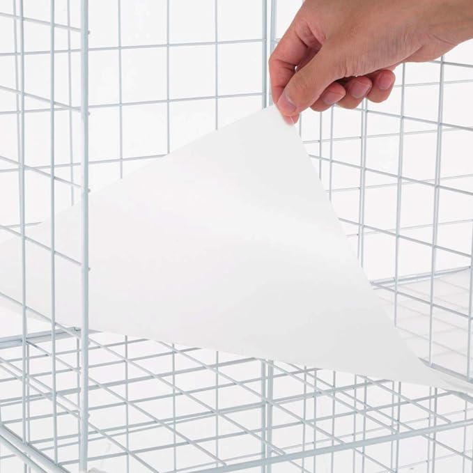 HOMIDEC Wire Cube Storage, Storage Shelves 4 Cube Bookshelf Bookcase Closet Organizer and Storage, Wire Storage Shelves Multi-Use DIY Storage Cube Shelf for Books, Toys, Clothes, Tools - LeafyLoom