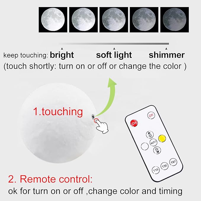 Mother's Day Birthday Gifts for Daughter from Mom, Engraved 3D Night Light with Touch Control Brightness, Christmas Wedding Gift for Daughter - LeafyLoom