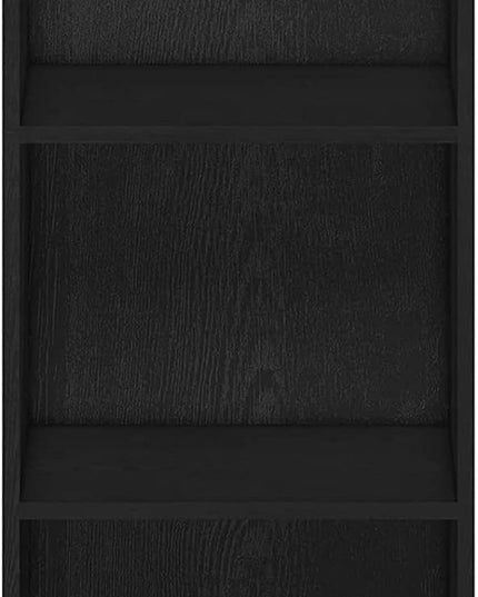Furinno Luder Bookcase / Book / Storage , 3-Tier, Blackwood - LeafyLoom