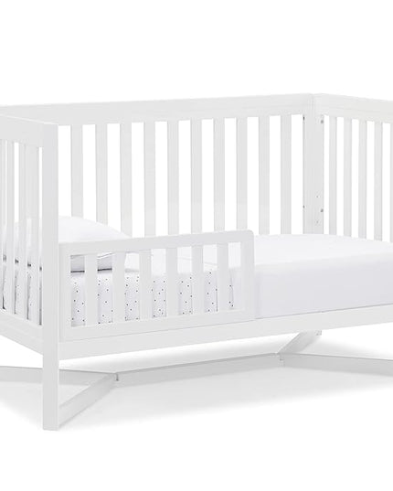 Delta Children Tribeca 4-in-1 Baby Convertible Crib, Bianca White - LeafyLoom