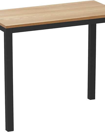 Need Small Computer Desk 31-1/2'' Sturdy and Heavy Duty Writing Desk for Small Spaces and Small Desk Study Table Laptop Desk- AC3BB-80-40 - LeafyLoom