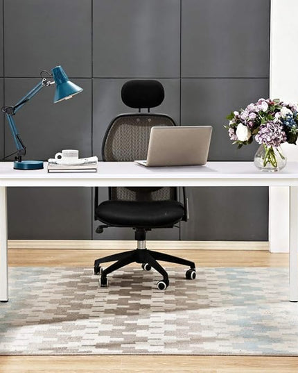 SogesGame Computer Desk, 63 inches Office Desk Computer Table Study Writing Desk Workstation for Home Office, White Dining Table - LeafyLoom