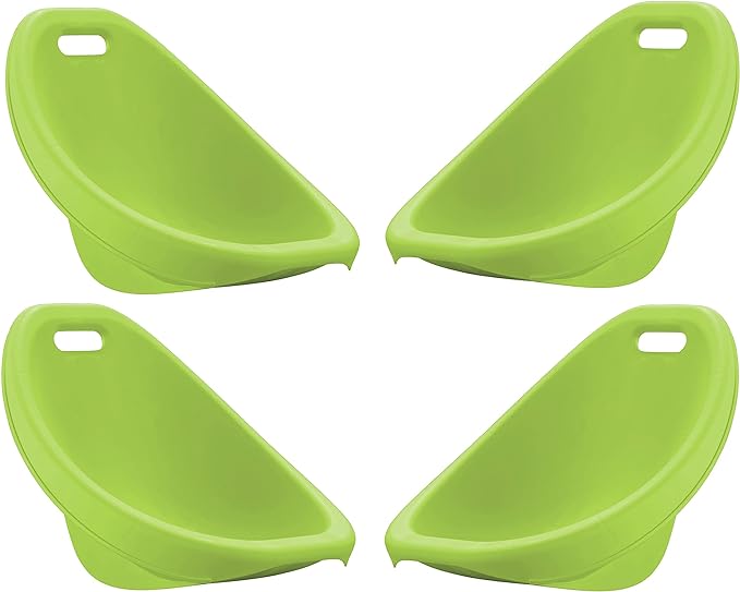 American Plastic Toys Little Kids Scoop Rocker, Green - LeafyLoom