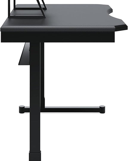 Signature Design by Ashley Lynxtyn Contemporary 48" Home Office Writing Desk, Black - LeafyLoom