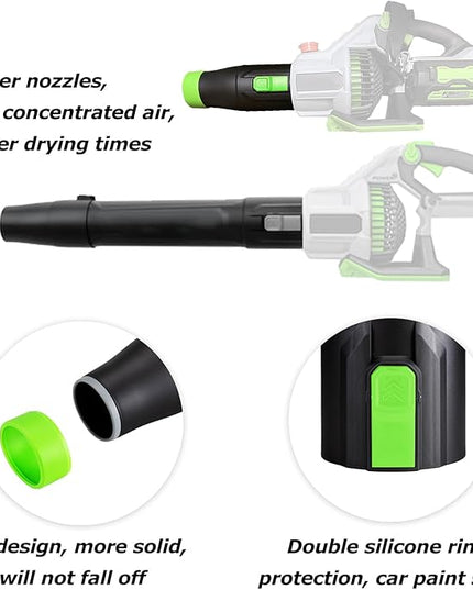Car Drying Nozzle for EGO Blower, Perfect Attachment for EGO Leaf Blower Drying (1 Pack, for EGO Power+ 530/575/580/585/615/650 and 765 CFM Blower) - LeafyLoom