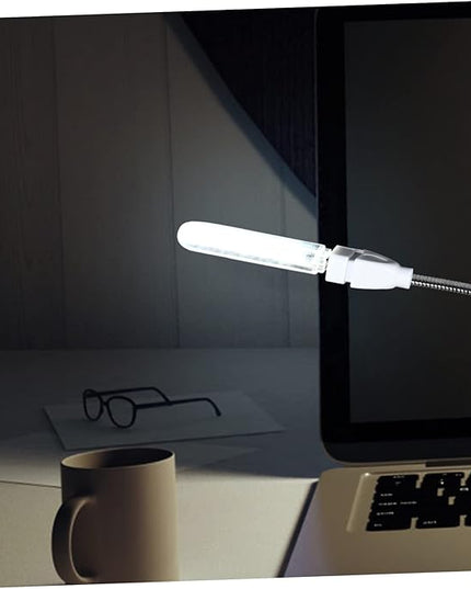 ARTIBETTER U Disk Night Light Indoor Night Lamp Outdoor Camping Light USB Light Atmosphere Light Clip on Desk Lamp Computer Lamp Corridor Light Computer Accessories LED PVC Student Light Bulb - LeafyLoom