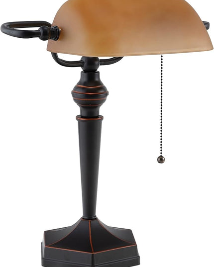 Desk Lamp, LED Lamp, Table Lamp for Home and Office, Desk Light, Bedside Lamp, Antique Bronze - LeafyLoom