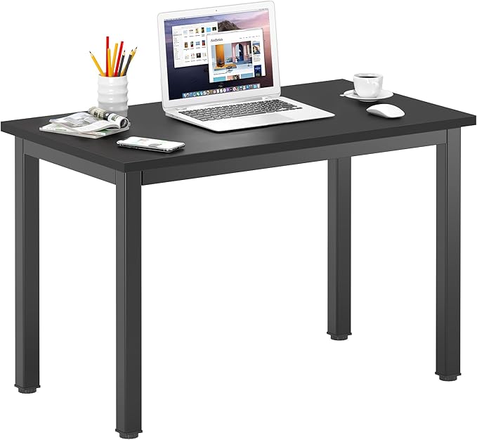 DlandHome 31.5 inches Small Computer Desk,Writing Table for Small Spaces Study Table Student Laptop Desk Black - LeafyLoom